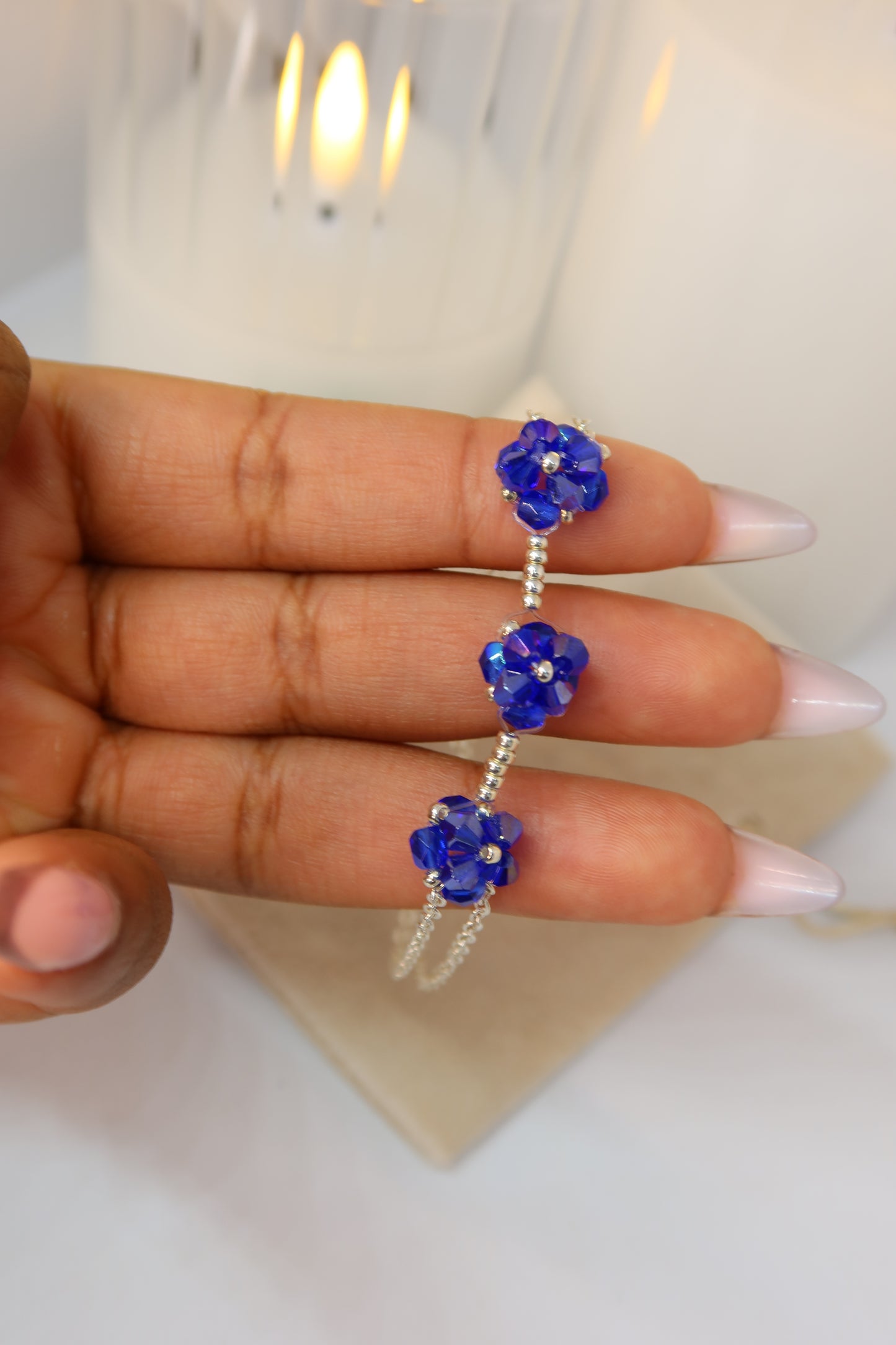 Bracelet - Bleuet Étoilé