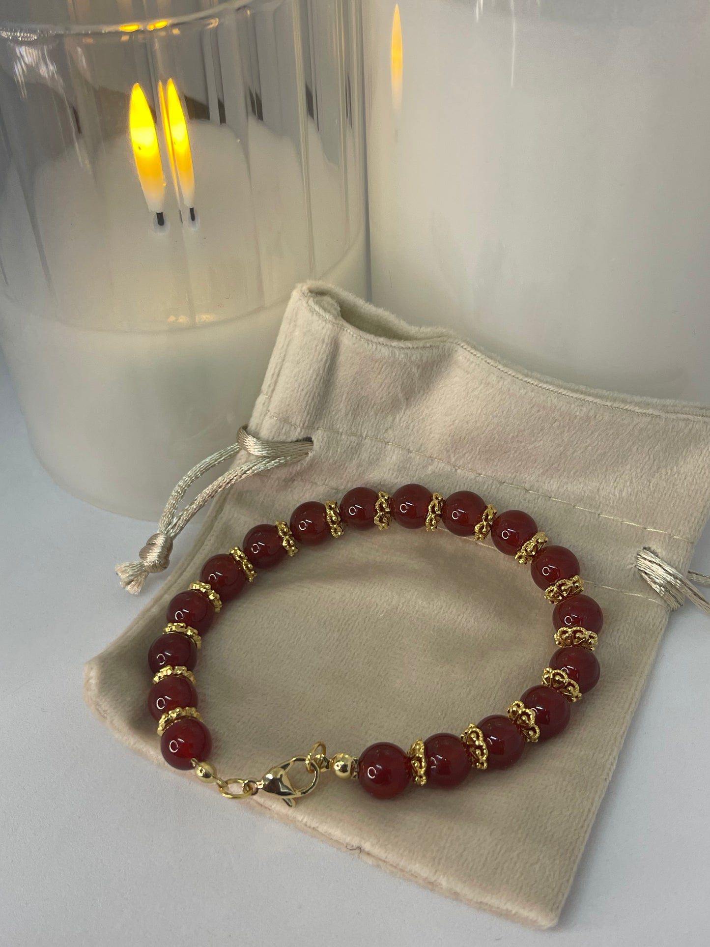 Bracelet - Rubis Doré