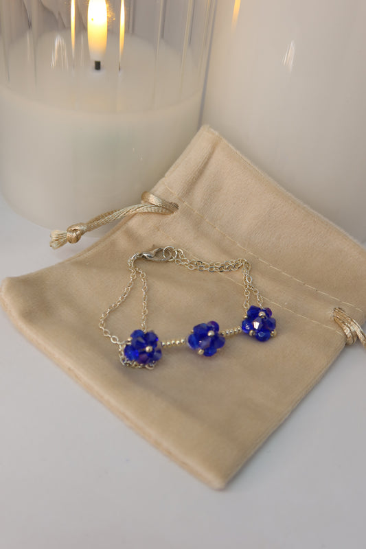Bracelet - Bleuet Étoilé