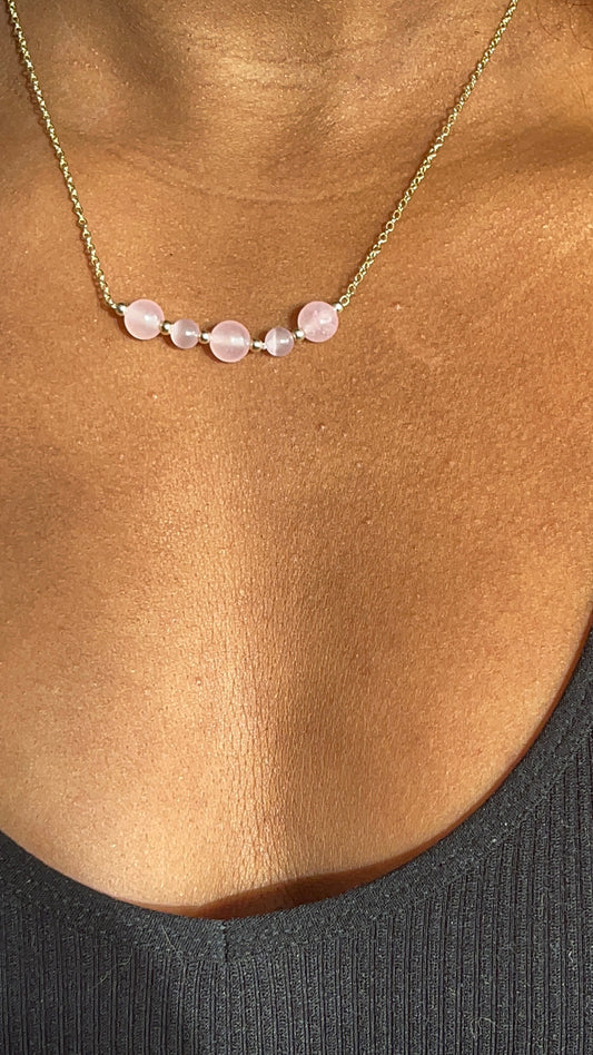 Collier - Élégance Rose