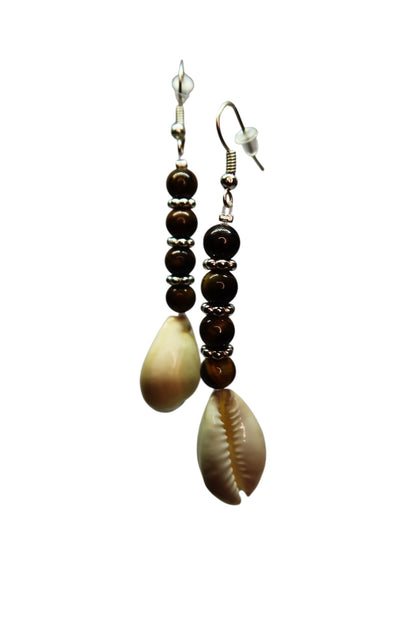 Boucle d'Oreilles - Nuit de Coquillage
