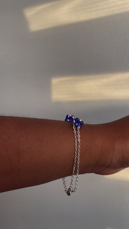 Bracelet - Bleuet Étoilé