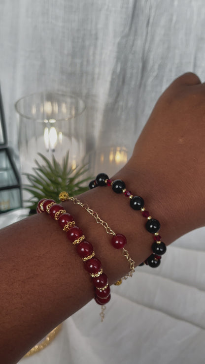 Bracelet - Rubis Doré